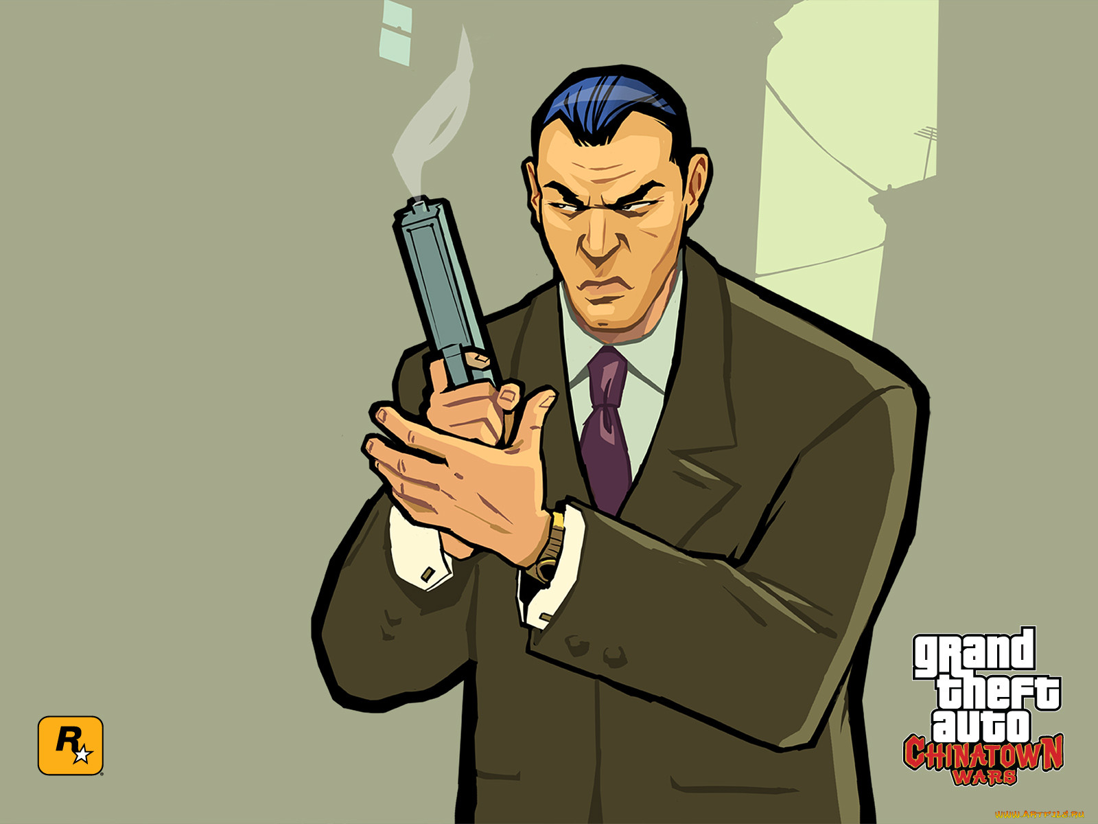 Обои Grand Theft Auto: Chinatown Wars Видео Игры Grand Theft Auto: Chinatown  Wars, обои для рабочего стола, фотографии grand, theft, auto, chinatown,  wars, видео, игры Обои для рабочего стола, скачать обои картинки